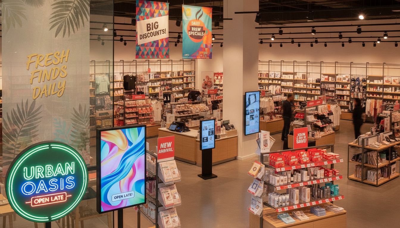 What Signage Works Best For Retail Stores?