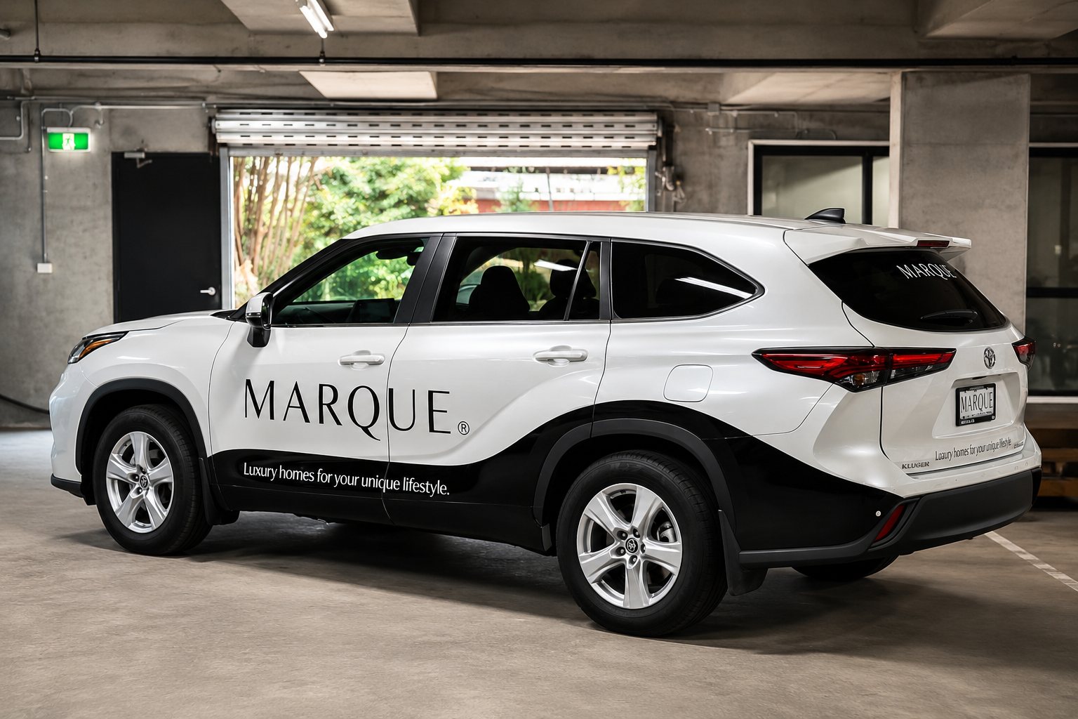 Fleet vehicle wrap