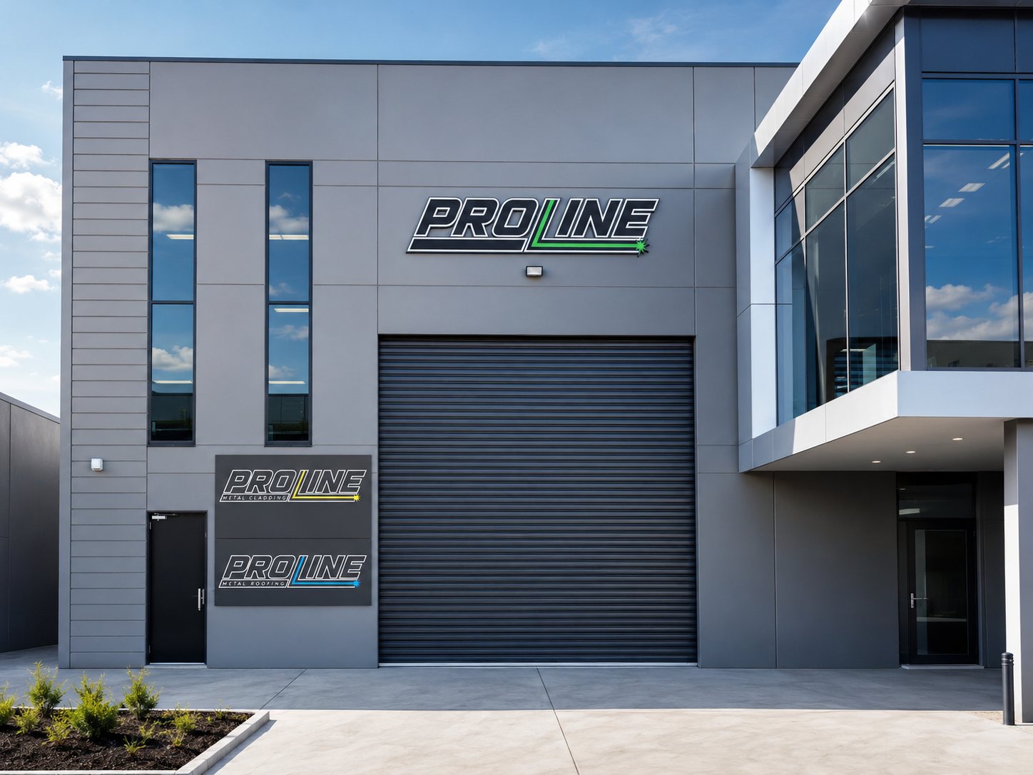Commercial outdoor signage