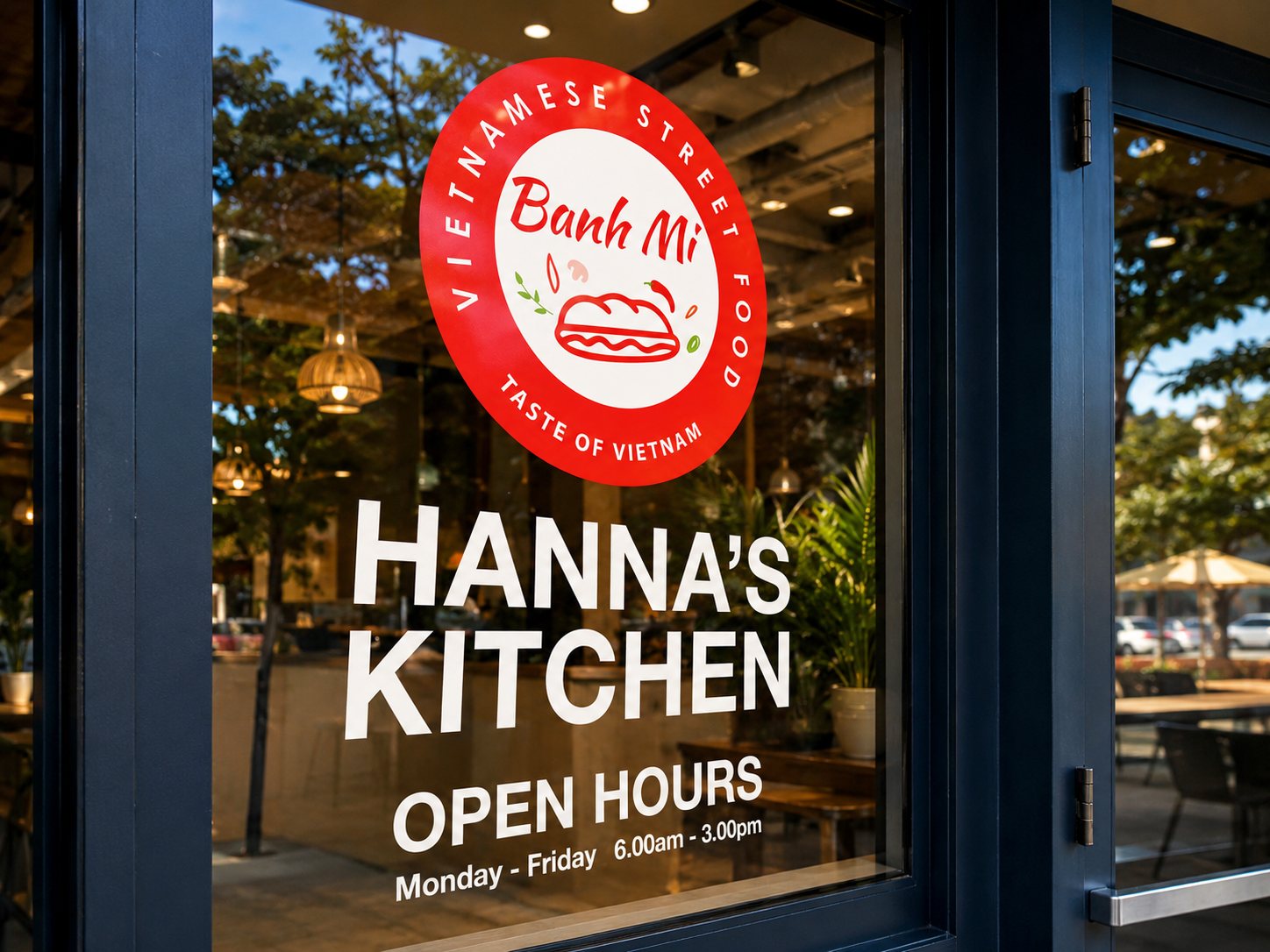Retail window graphics